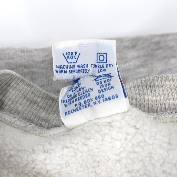 Champion Vintage Reverse Weave Cotton C Logo Crewneck Pullover XL USA Sweatshirt - Picture 7 of 7